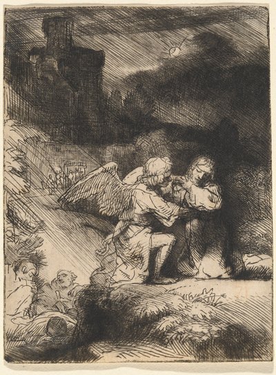 ザ・アゴニー・イン・ザ・ガーデン 作： Rembrandt van Rijn