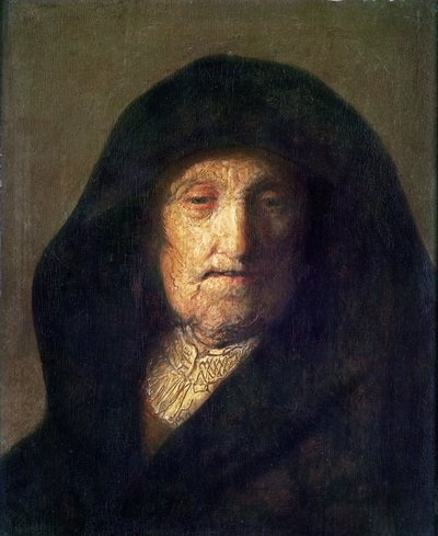 アーティストの母（油） 作： Rembrandt van Rijn