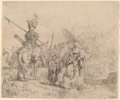 宦官の洗礼 作： Rembrandt van Rijn