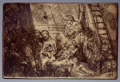 厩舎での割礼 厩舎での割礼 作： Rembrandt van Rijn