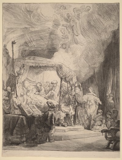 『聖母の死』 作： Rembrandt van Rijn