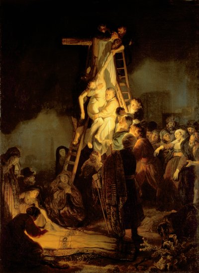 十字架からの降下、1634 作： Rembrandt van Rijn