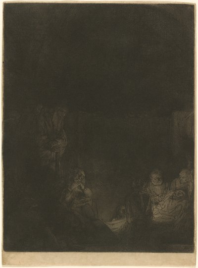 埋葬 作： Rembrandt van Rijn