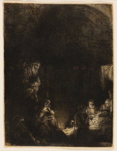 埋葬 作： Rembrandt van Rijn