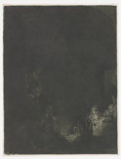 埋葬 作： Rembrandt van Rijn