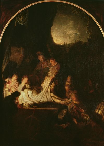 墓、1639年頃 作： Rembrandt van Rijn