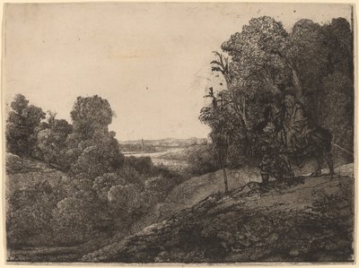 エジプトへの逃避：Seghersから変更 作： Rembrandt van Rijn
