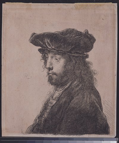 第4オリエンタルヘッド、1635年頃 作： Rembrandt van Rijn