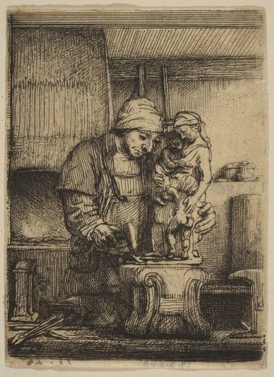 ゴールドスミス、1655年。 作： Rembrandt van Rijn