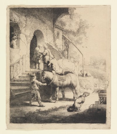 良きサマリア人 作： Rembrandt van Rijn