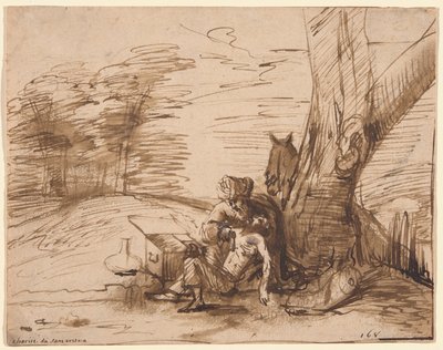 良きサマリア人 作： Rembrandt van Rijn