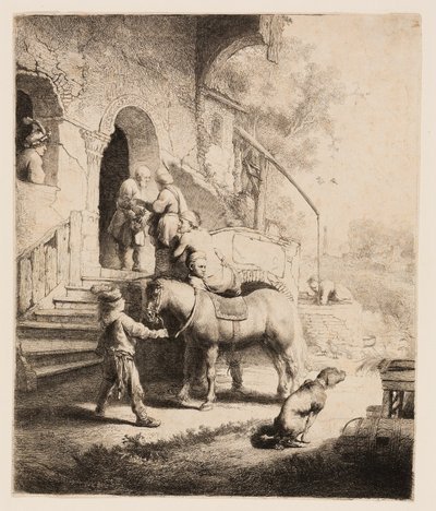 良きサマリア人 作： Rembrandt van Rijn