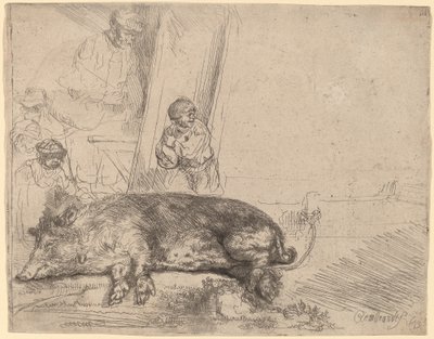 ホッグ 作： Rembrandt van Rijn