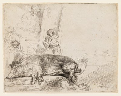 ホッグ 作： Rembrandt van Rijn