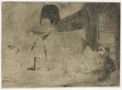百ギルダープリント 作： Rembrandt van Rijn