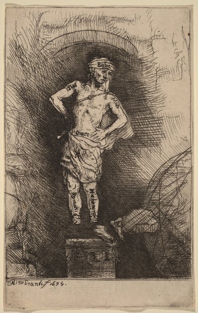 ネブカドネザルが見た幻 作： Rembrandt van Rijn