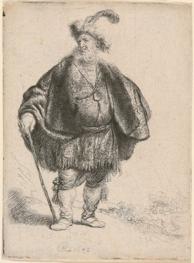 ペルシャ人 作： Rembrandt van Rijn