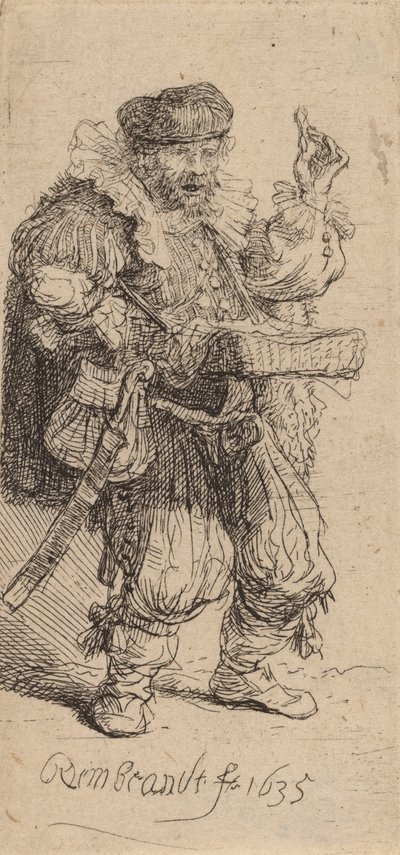 クワックサルバー、1635年。 作： Rembrandt van Rijn