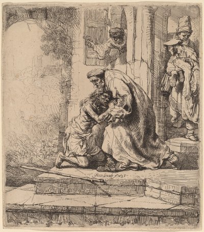 放蕩息子の帰還 作： Rembrandt van Rijn
