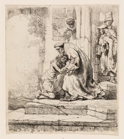 放蕩息子の帰還 作： Rembrandt van Rijn