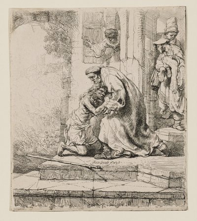 放蕩息子の帰還 作： Rembrandt van Rijn