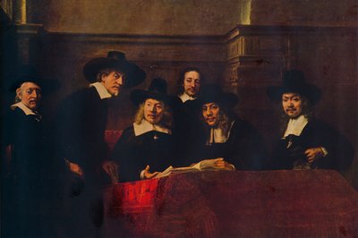 サンプリング当局、1662、1938。 作： Rembrandt van Rijn