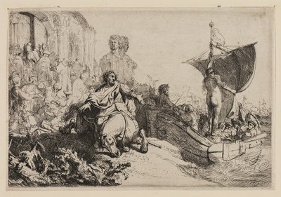 運命の船 作： Rembrandt van Rijn