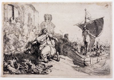 運命の船 作： Rembrandt van Rijn