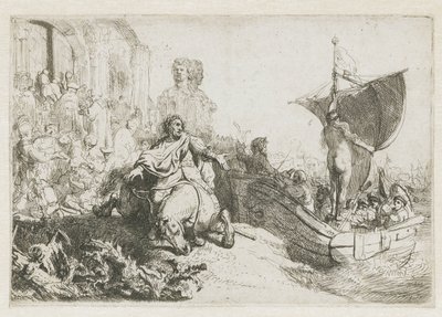 運命の船 作： Rembrandt van Rijn