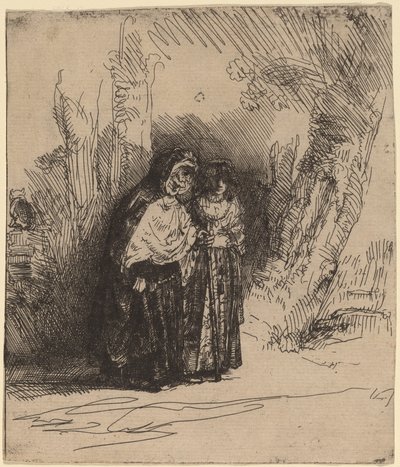 スペインのジプシー「プレシオサ」 作： Rembrandt van Rijn