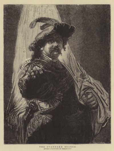 標準ベアラー 作： Rembrandt van Rijn