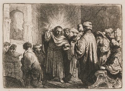 トリビュートマネー 貢ぎ金 作： Rembrandt van Rijn