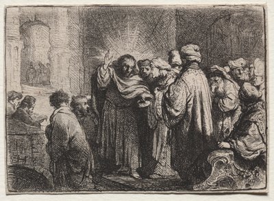 トリビュートマネー 作： Rembrandt van Rijn