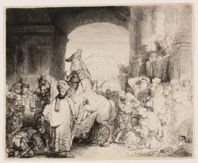 モルデカイの勝利 作： Rembrandt van Rijn