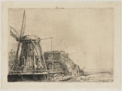 風車 風車 作： Rembrandt van Rijn