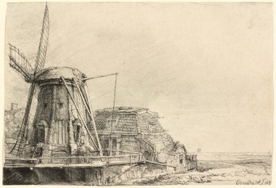 風車 作： Rembrandt van Rijn
