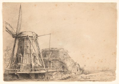 風車 作： Rembrandt van Rijn