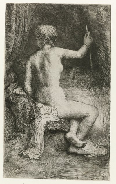 矢を持つ女 矢を持つ女性 作： Rembrandt van Rijn