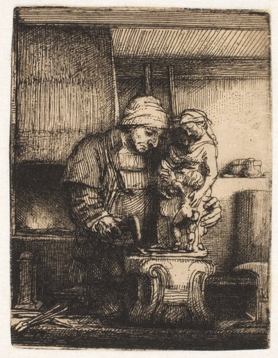 金細工師 作： Rembrandt van Rijn