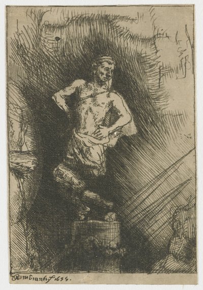 ネブカドネザルが見た像 作： Rembrandt van Rijn