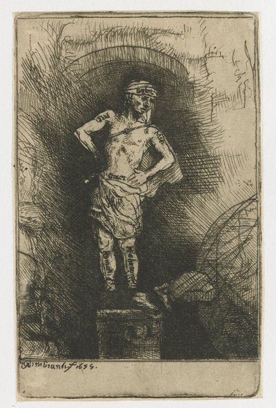 ネブカドネザルが見た像 作： Rembrandt van Rijn