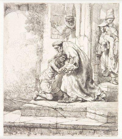 放蕩息子の帰還 作： Rembrandt van Rijn