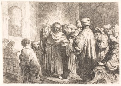 トリビュートマネー 作： Rembrandt van Rijn