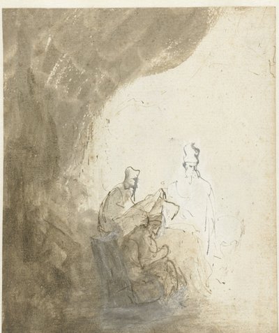 三人の書記 作： Rembrandt van Rijn