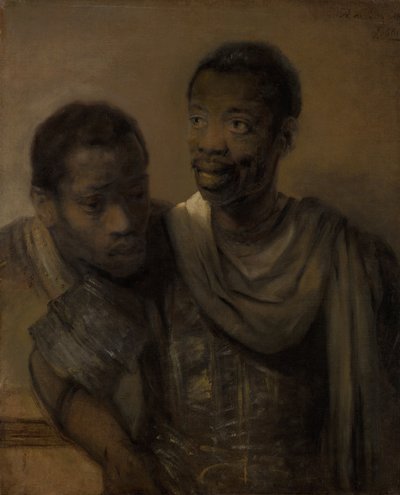 Dois negros, 1661 作： Rembrandt van Rijn