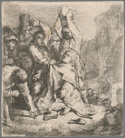 宦官の洗礼 作： Rembrandt van Rijn