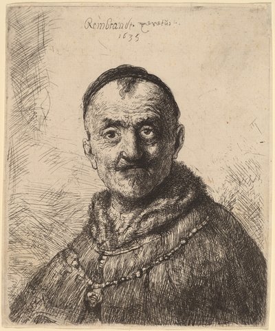 最初のオリエンタル ヘッド 作： Rembrandt van Rijn and Studio of Rembrandt