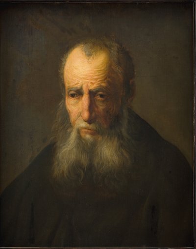 老人の胸像 作： Rembrandts skole
