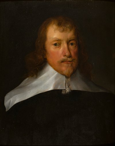 フランシス・ラッセルの肖像、第4代ベッドフォード伯爵（1587-1641）、1607-41年頃（キャンバスに油彩） 作： Remee van Leemput
