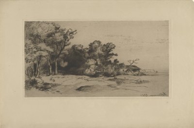 農場のある風景 作： Remigius Adrianus Haanen